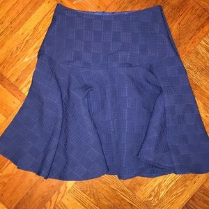 Navy Midi Skirt